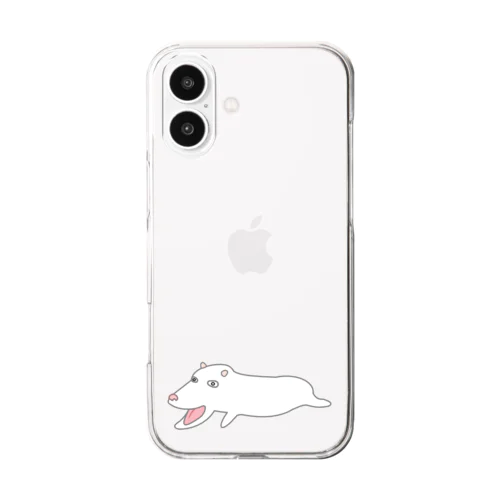 おひーんくんグッズ クリアスマホケース