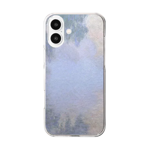 クロード・モネ / Branch of the Seine near Giverny /1897 / Claude Monet Clear Smartphone Case
