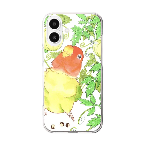 【コザクラインコ】9月のオピーチョ Clear Smartphone Case