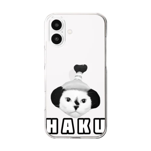 チョンマゲHAKU Clear Smartphone Case