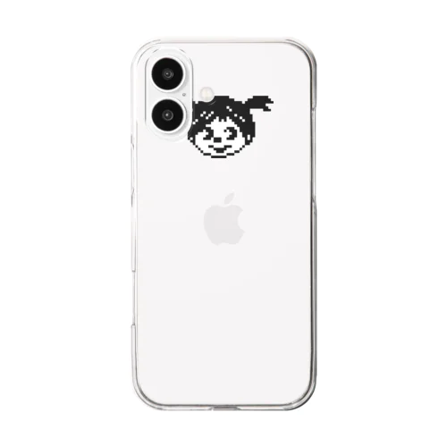 ただのチョコミン党さん。 Clear Smartphone Case