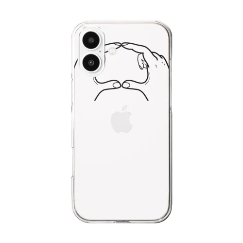 フィルター越しの世界は Clear Smartphone Case