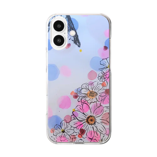 四季より”秋” Clear Smartphone Case