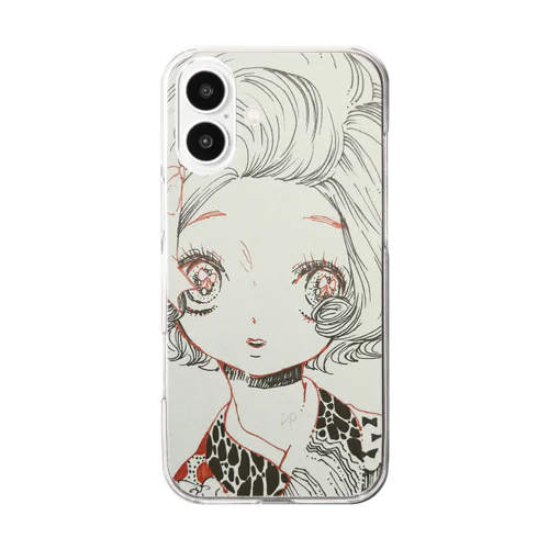 リボンちゃん Clear Smartphone Case