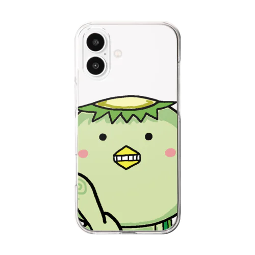 無邪気なカッパ Clear Smartphone Case