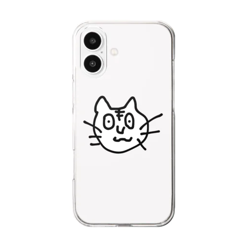 ネコ Clear Smartphone Case