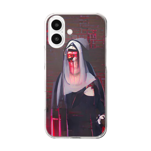 Evil nun Clear Smartphone Case