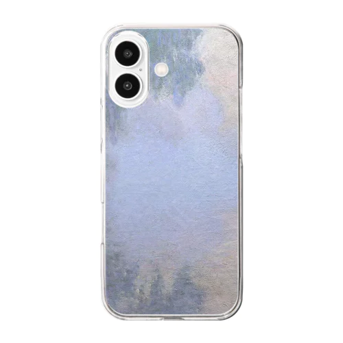 クロード・モネ / Branch of the Seine near Giverny /1897 / Claude Monet Clear Smartphone Case