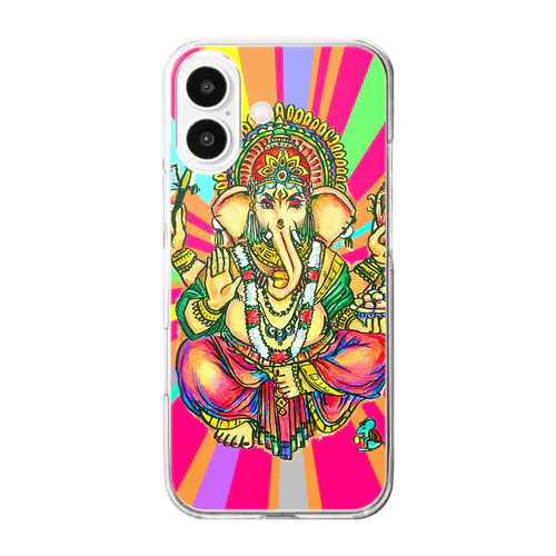 AOBウインクガネ様 Clear Smartphone Case