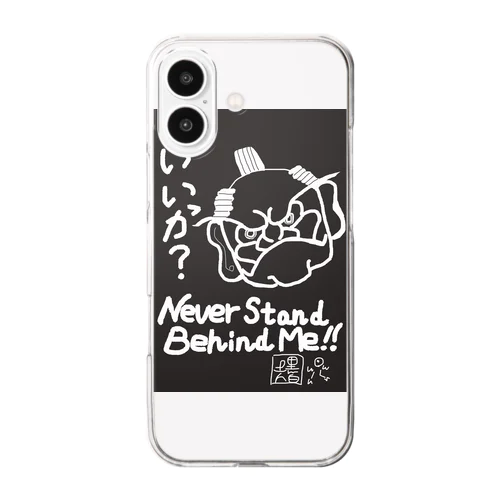 オリジナルTシャツ(百戦錬磨のモノノフ) Clear Smartphone Case