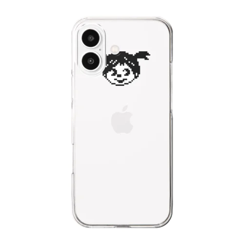 ただのチョコミン党さん。 Clear Smartphone Case