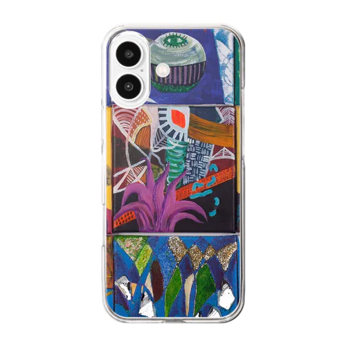 抽象画 Clear Smartphone Case