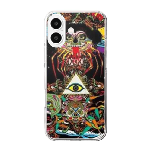 フリーメイソン Clear Smartphone Case