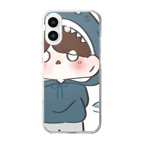 そまさめちゃん Clear Smartphone Case