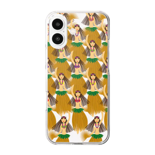 タヒチアンダンサーズ大量 Clear Smartphone Case