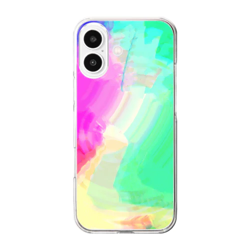 カラフル Clear Smartphone Case