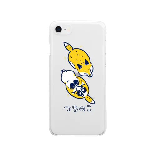 つちの狐２ Clear Smartphone Case