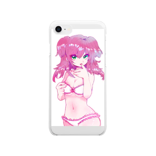 いちごのスマートフォンケース Clear Smartphone Case
