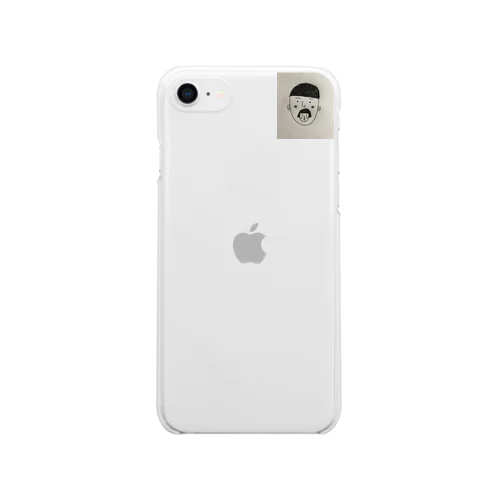 小僧inおかっぱ Clear Smartphone Case