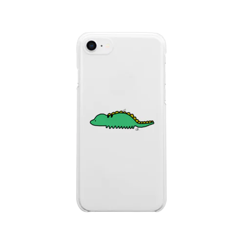 恐（くない）竜 Clear Smartphone Case