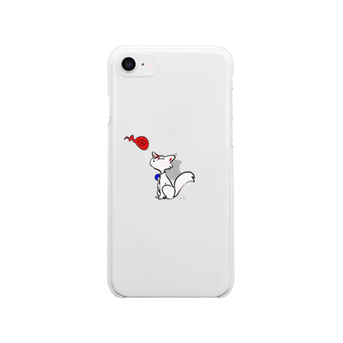 はんじゅく稲荷 Clear Smartphone Case