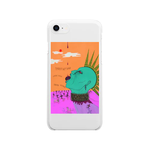 punk not dead_02 Clear Smartphone Case
