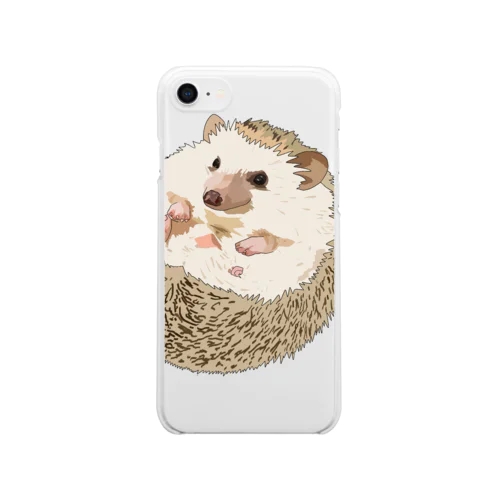 まるくなる こうげき！ Clear Smartphone Case