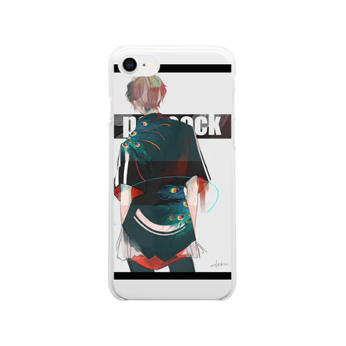 peacock Clear Smartphone Case