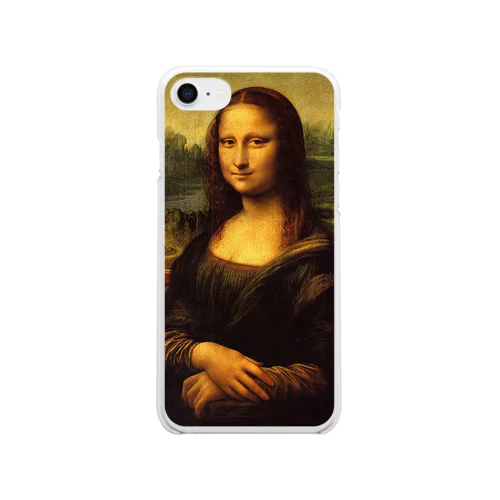 レオナルド・ダ・ヴィンチ「モナ・リザ」 Clear Smartphone Case