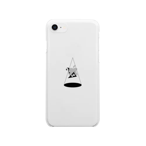 スリ戸惑い中 Clear Smartphone Case
