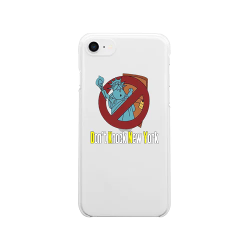Don't　knock New York Clear Smartphone Case