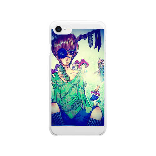秋の担当者｡ Clear Smartphone Case