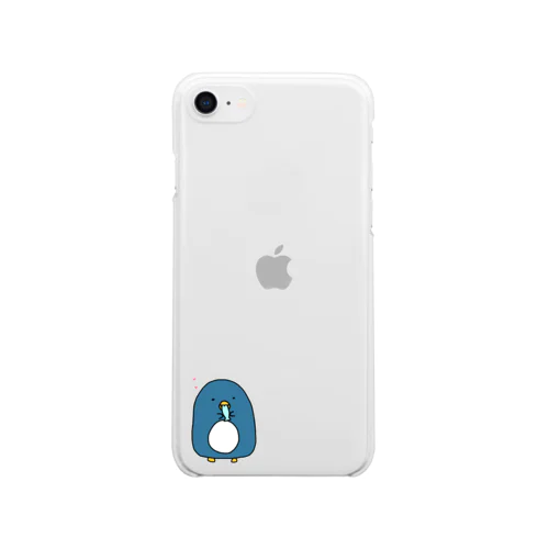 ぺんぺん Clear Smartphone Case