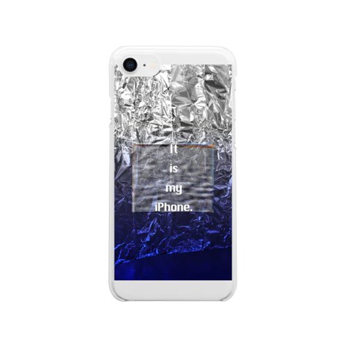 これは　わたし　の　アイフォーン　です　。 Clear Smartphone Case