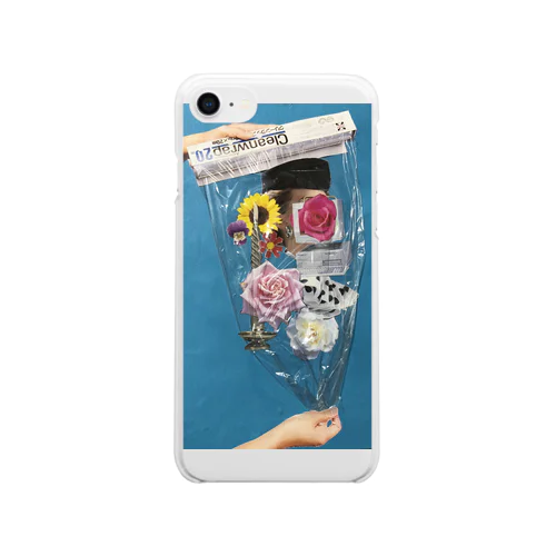 cucucollageitem Clear Smartphone Case