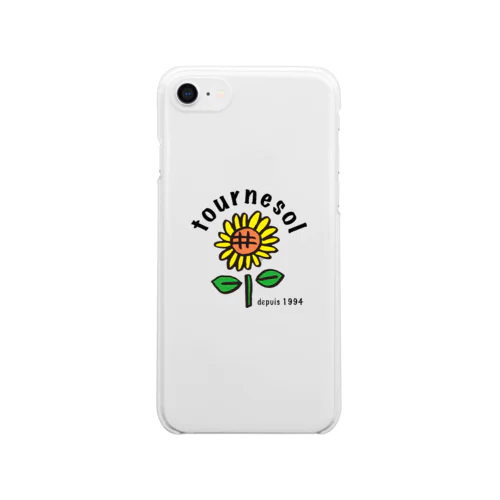 オリジナルロゴ(Himawari) Clear Smartphone Case