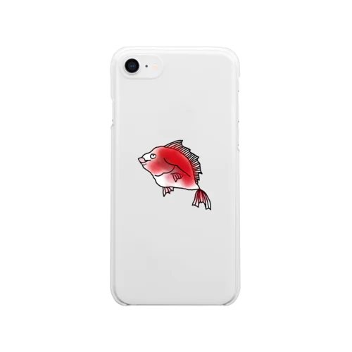 めで鯛 Clear Smartphone Case