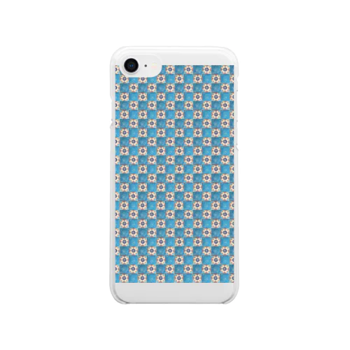 装飾タイルデザイン♪③ Clear Smartphone Case