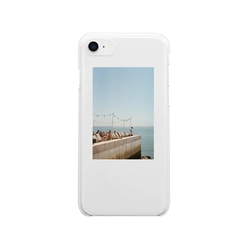 Lisbon* Terrace by the sea Clear Smartphone Case