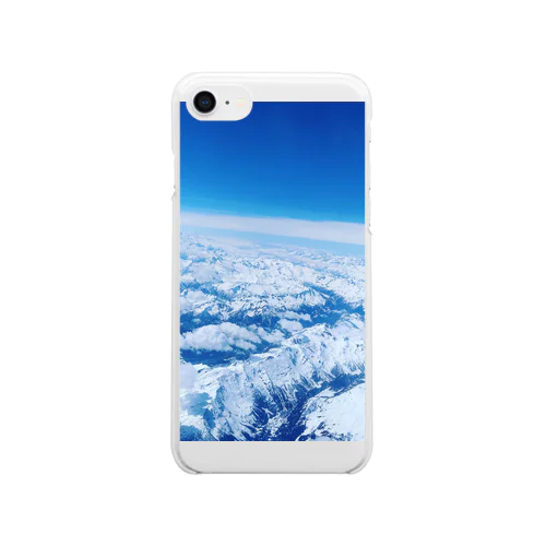 blue sky Clear Smartphone Case