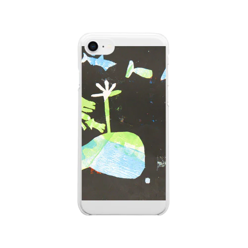 宇宙にいる魚 Clear Smartphone Case