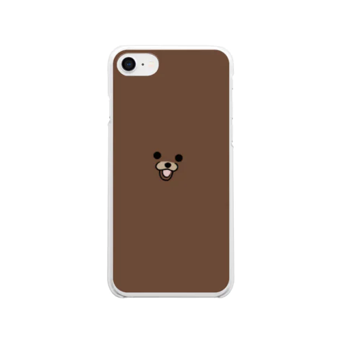 煽り Clear Smartphone Case