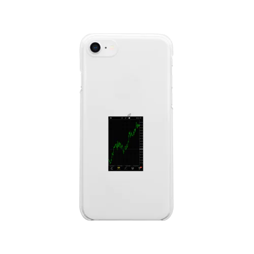 ドル円チャート Clear Smartphone Case