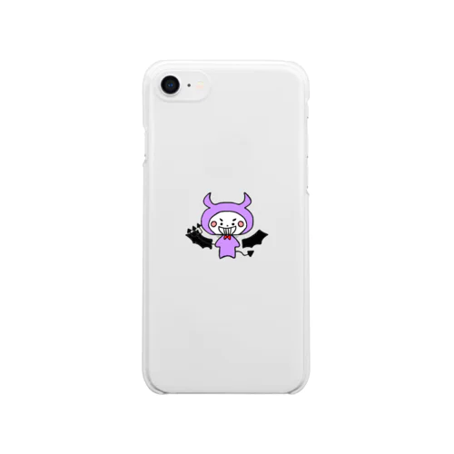 あくまちゃん Clear Smartphone Case