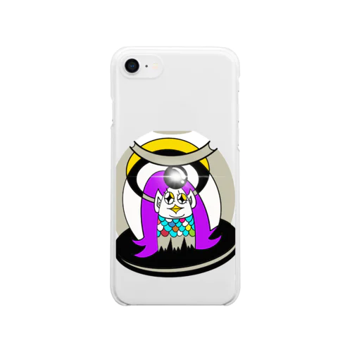 アマビエ様 Clear Smartphone Case