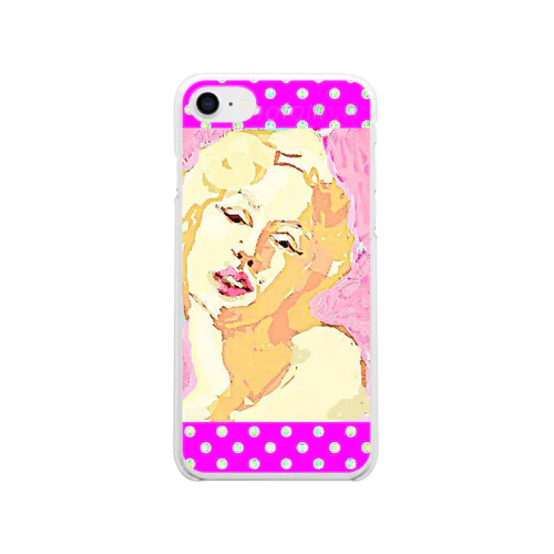 派手！ Clear Smartphone Case