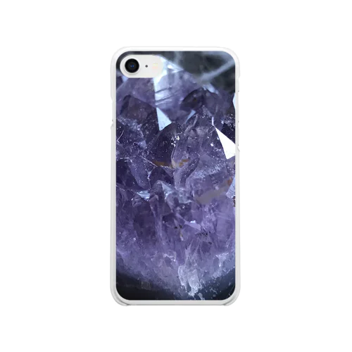 amethystⅦ Clear Smartphone Case