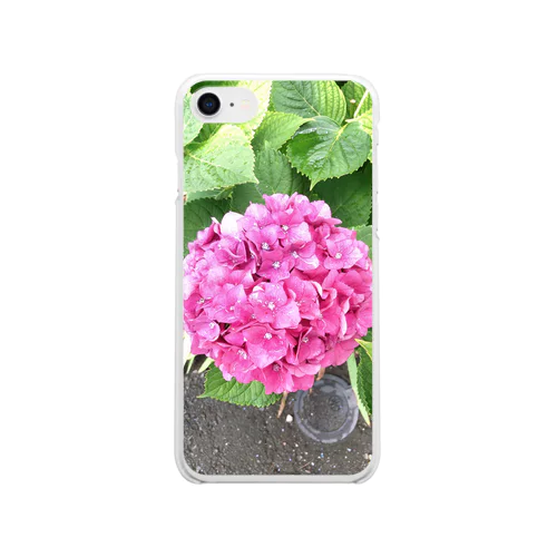 紫陽花✨ Clear Smartphone Case