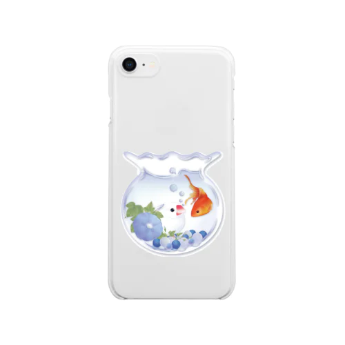 金魚鉢文鳥 Clear Smartphone Case
