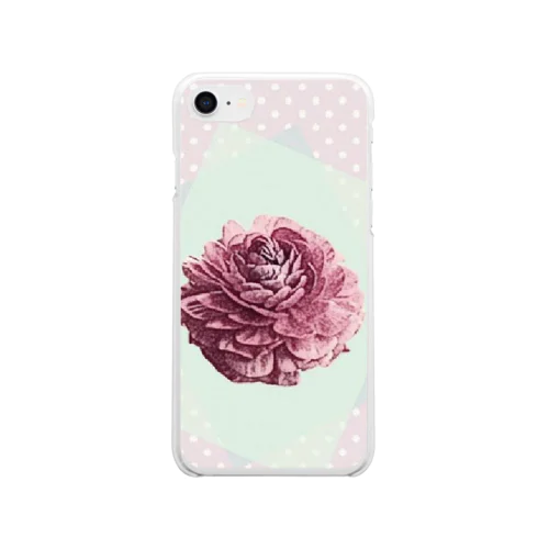 ダリアな気分 Clear Smartphone Case